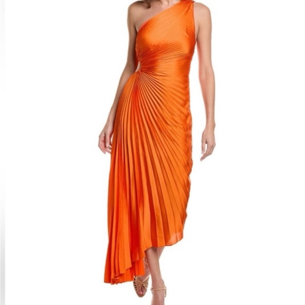 ALC signature Delfina dress in citrus